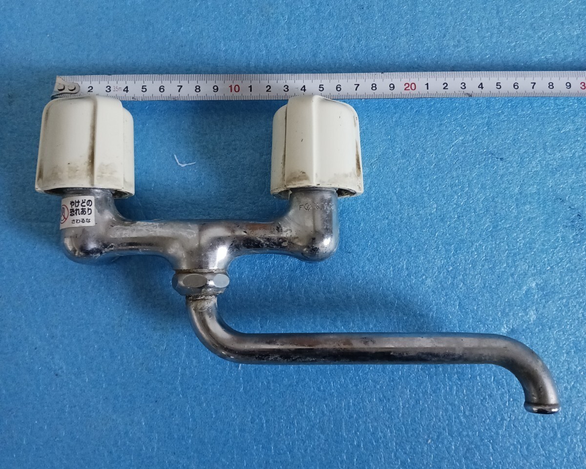 ツーバルブ 混合栓 キッチン 水栓金具 蛇口拍卖