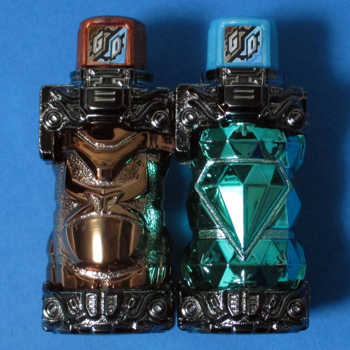 レア メッキver. GP ゴリラフルボトル + ダイヤモンドフルボトル / 仮面ライダービルド 特撮/ ガシャポン キラキラ フルボトル拍卖