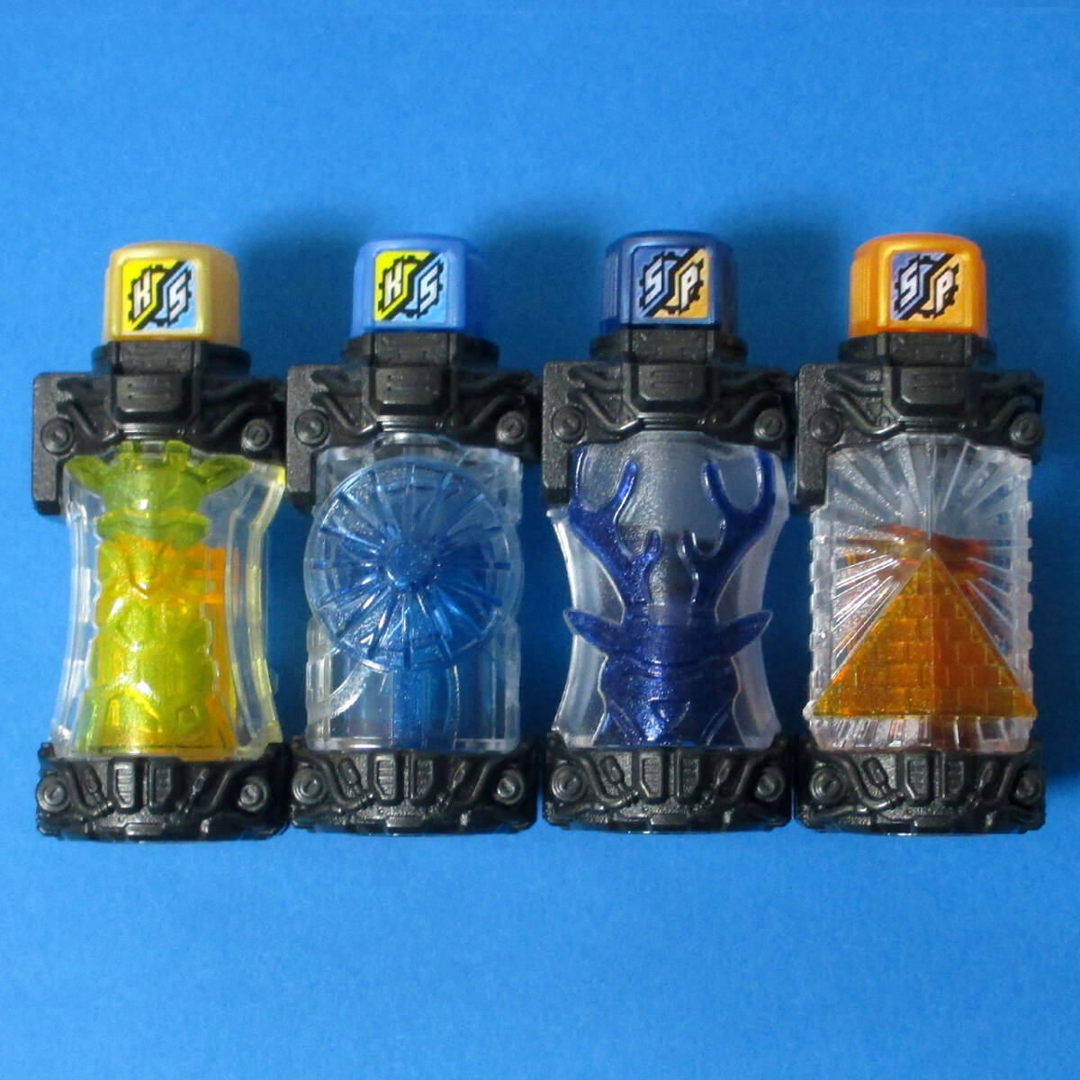 DXキリンサイクロンフルボトルセット + DXシカミッドフルボトルセット / 仮面ライダービルド バンダイ BANDAI / フルボトル拍卖