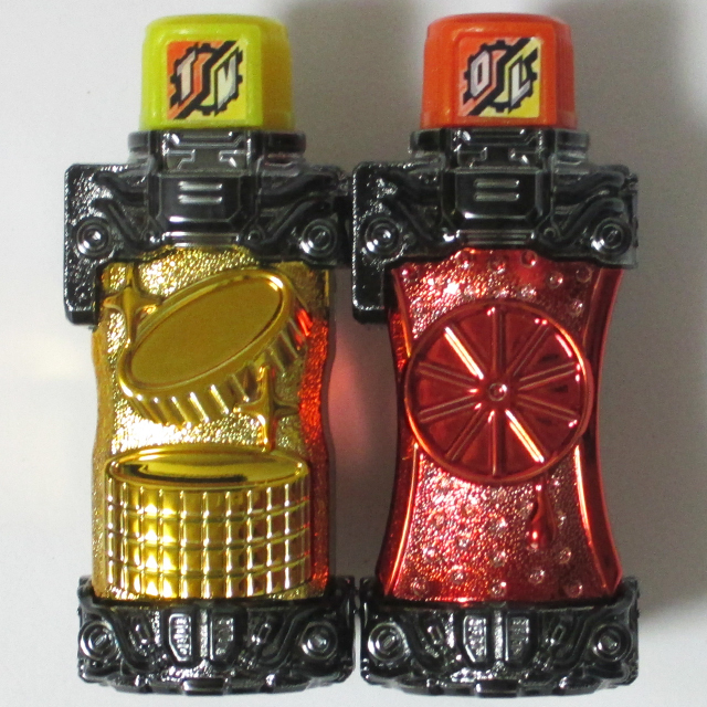 レア メッキ ver GP メダルフルボトル + GP オレンジフルボトル セット / 仮面ライダービルド メダル オレンジ フルボトル ガシャポン拍卖
