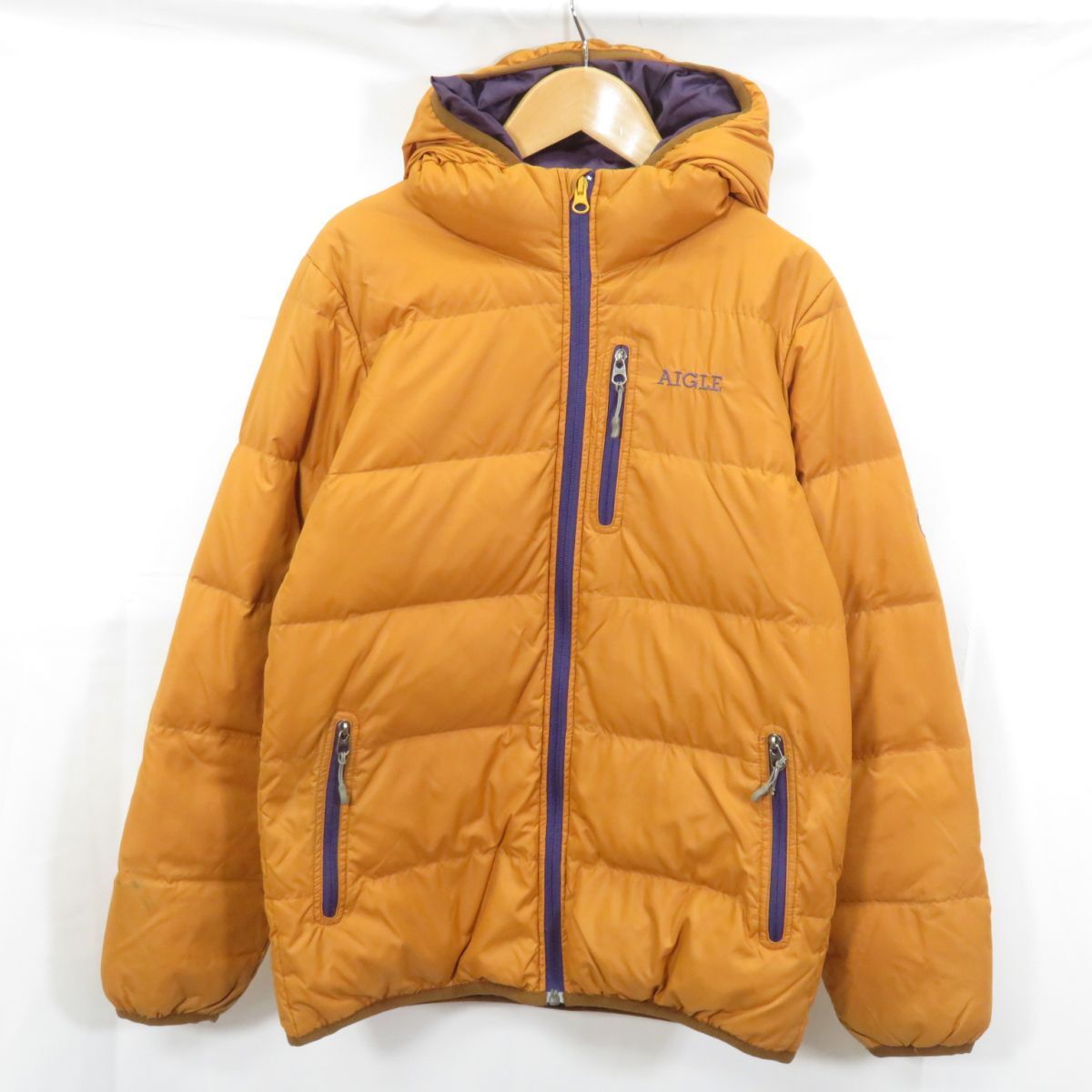 AIGLE ダウンジャケット sizeXS/エーグル 0303拍卖