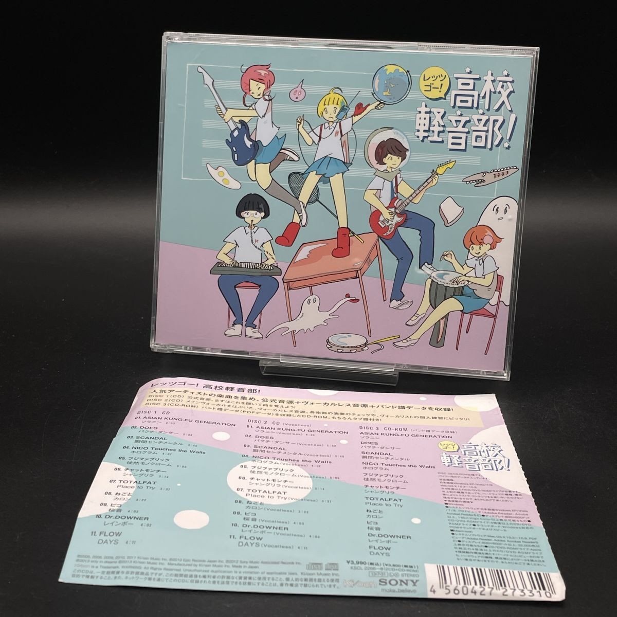 MAT35 レッツゴー!高校軽音部!! KSCL-2266 CD3枚組拍卖