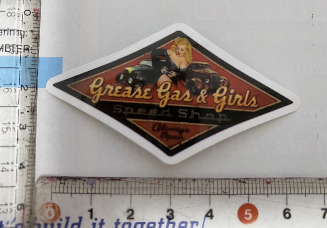 アメリカン ステッカー シール ホッドロッド ガレージ #35拍卖