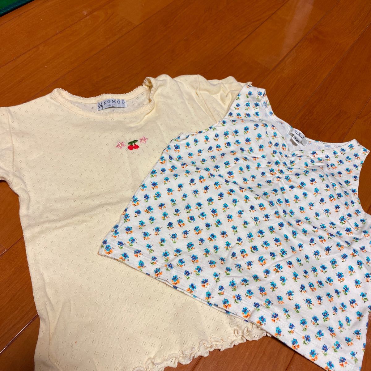 半袖Tシャツ トップス タンクトップ サイズ100 2枚組拍卖