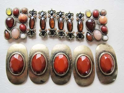 2H金古美×ブラウン系 アールデコセット拍卖