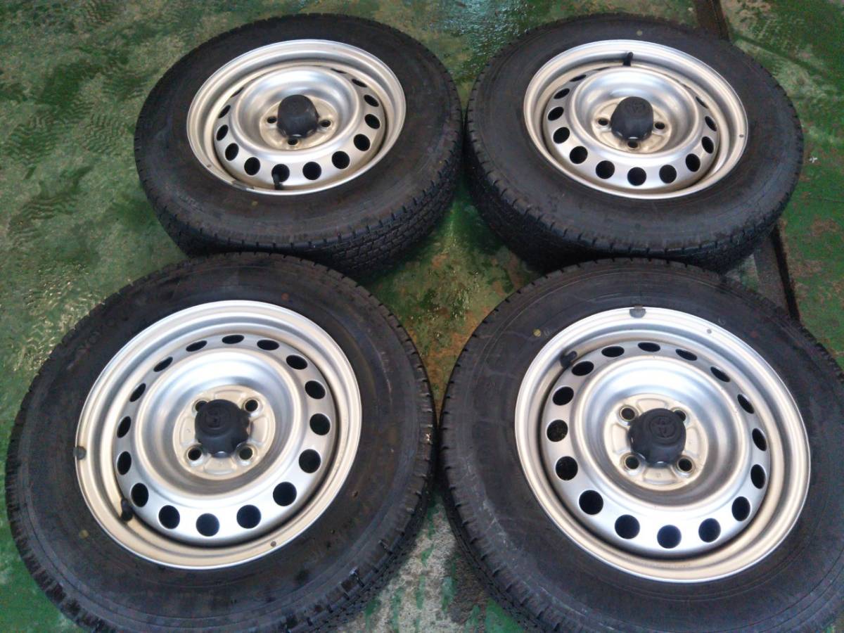 Y319 155/80R14 88/86n lt yokohama ヨコハマ 2016年 PCD100 4H 5J probox succeed ncp165 4本セット拍卖