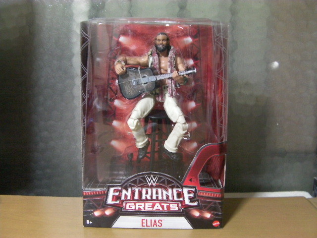 正規品 未開封 wwe エリート イライアス 豪華版 プロレスラー ギター 椅子拍卖