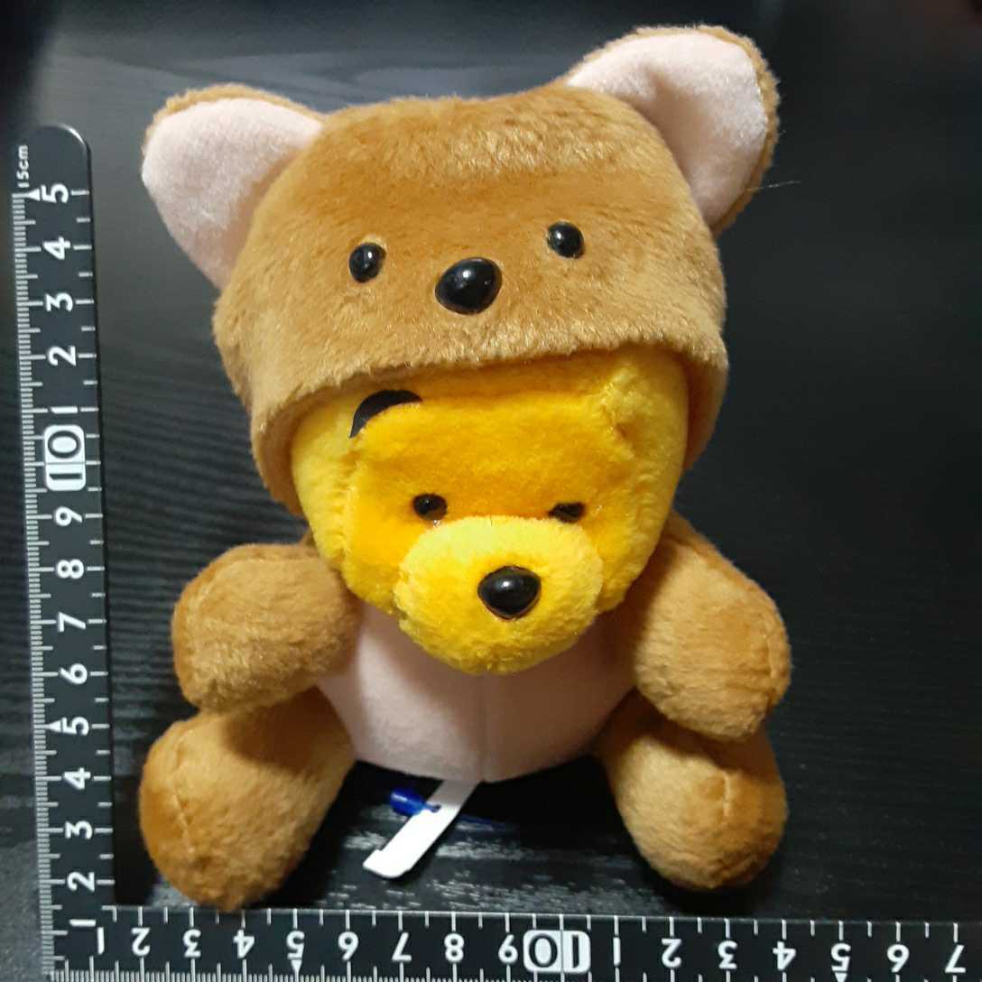 非売品☆片眉無し(笑)くまのプーさん☆くまかぶり☆ぬいぐるみ☆①☆残1拍卖