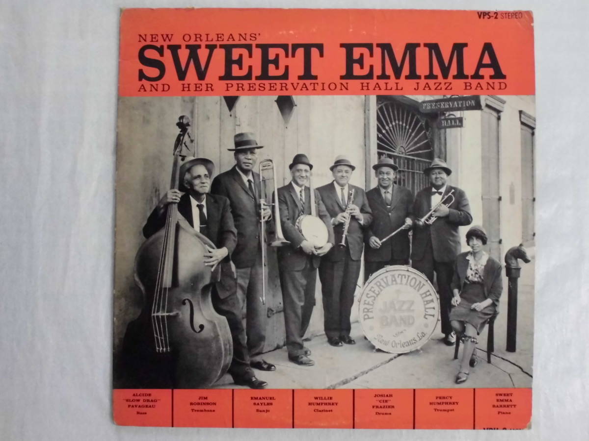 良盤屋 J-1455◆LP◆US盤 Sweet Emma And Her Preservation Hall Jazz Band/New Orleans' Sweet Emma拍卖