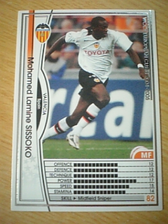 WCCF 04-05 バレンシア シッソコ 218拍卖