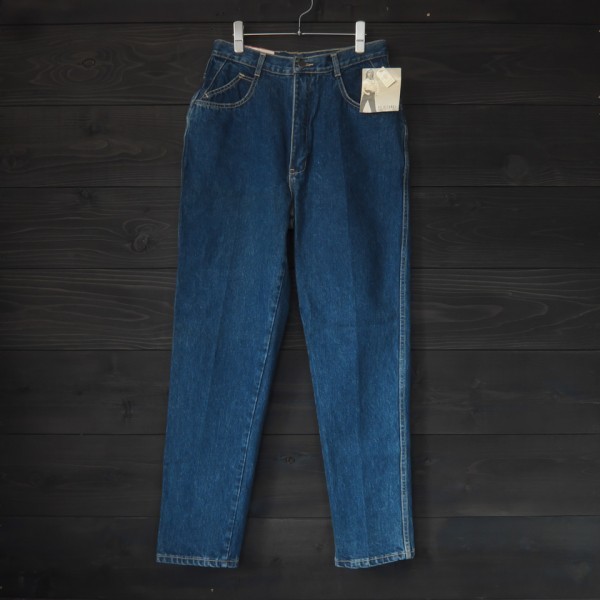 ★80's★P.S.GITANO★テーパードスリムデニム★デッドストック未使用品★ブルー★14(30インチ相当)拍卖