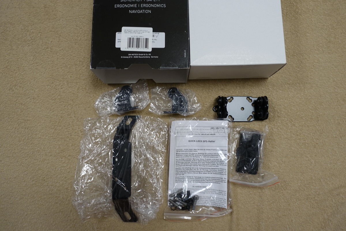 絶版★SW-MOTECH BMW S1000XR (15-19) コックピットGPSマウント スマホナビ GPS.07.592.10000/B拍卖