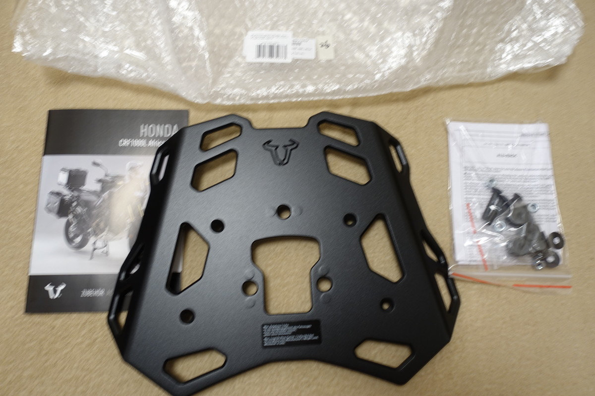 絶版★SW-MOTECH CRF1000L Africa Twin ALU-RACK アルラック ラゲッジキャリア アフリカツイン GPT.01.622.15000/B GIVI拍卖