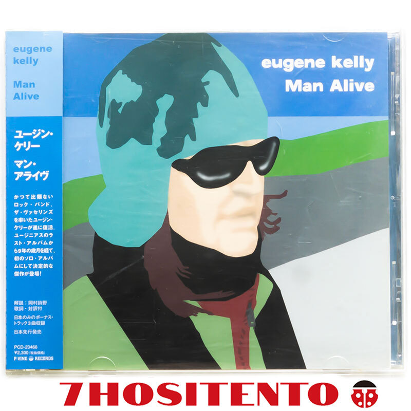 ★ex.Vaselines/EugeniusのEugene Kellyによるソロ1st★国内盤/解説/対訳★Man Alive★CD6枚まで同梱発送可能拍卖