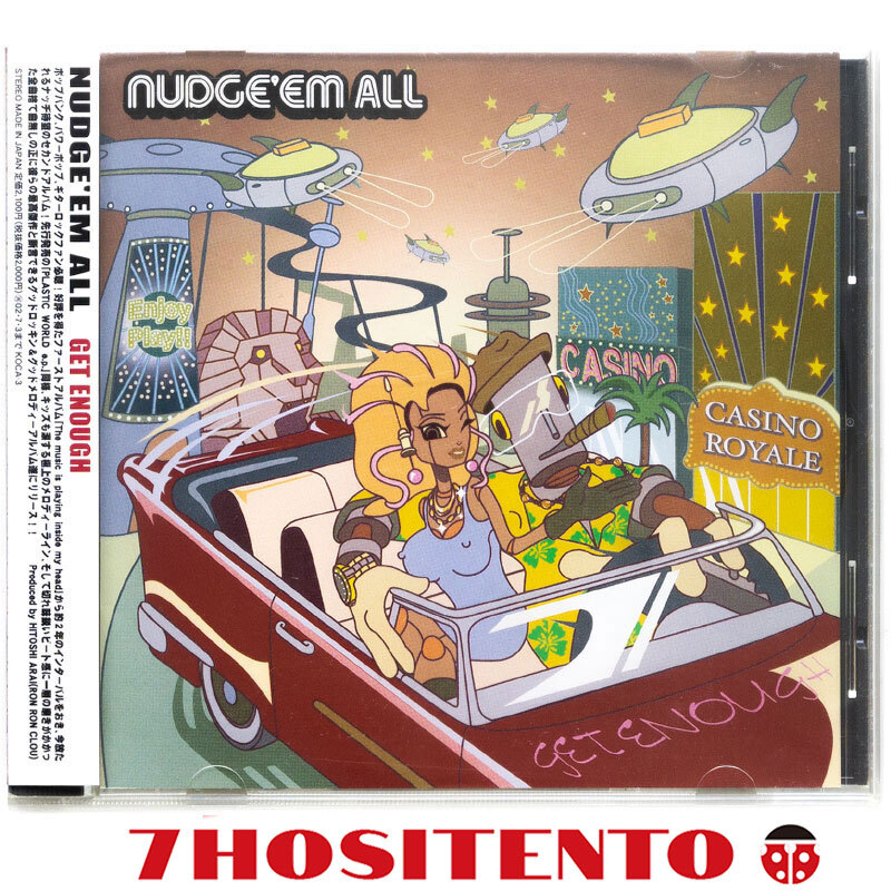 ★国内グッドメロディポップパンク2001年作★NUDGE'EM ALL/Get Enough★CD6枚まで同梱発送可能拍卖