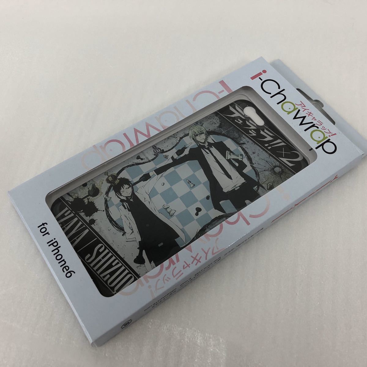 送料無料 新品未使用 i-Chawrap アイキャラップ iPhone6 iPhone6s スマホケース スマホカバー デュラララ!!×2 臨也 × 静雄 ♯2 日本製拍卖