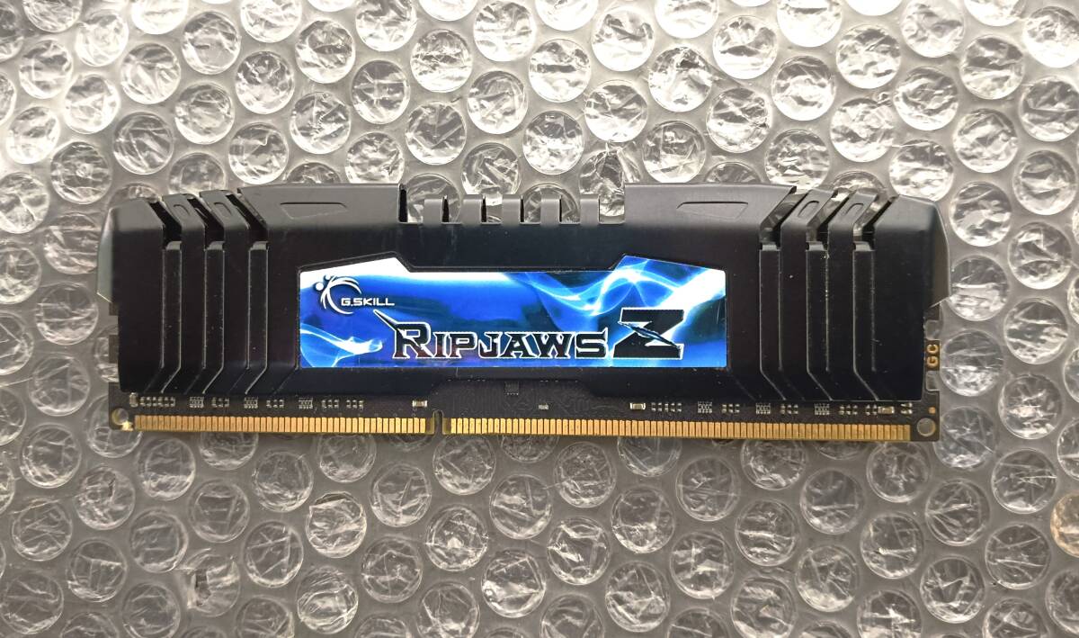 【中古パーツ】 確認済み PC3 本体用 DDR3 メモリ G.SKILL Ripjaws Z F3-17000CL9Q-16GBZH DDR3 PC3-17000 4GB×1枚 計4GB ■S13拍卖