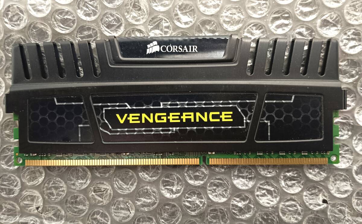 【中古パーツ】 確認済み PC3 本体用 DDR3 メモリ CORSAIR VENGEANCE CMZ8GX3M2A1600C9 DDR3 PC3-12800 4GB ×1枚 計4GB ■S31拍卖