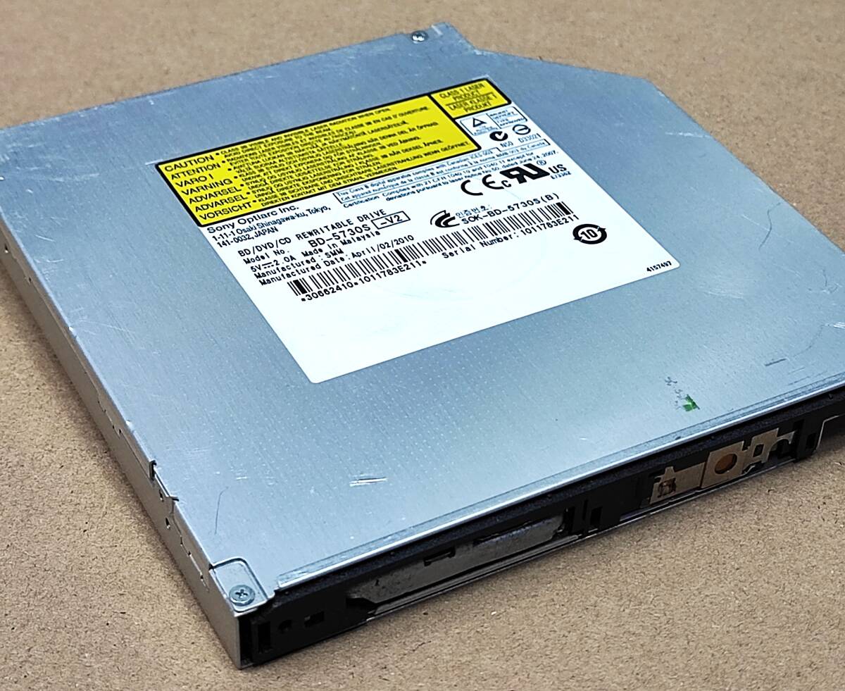 【中古パーツ】複数可 blu-ray 内蔵ブルーレイドライブ 厚さ12.7mm SATA BD ■BD-5730S ベゼル無し 拍卖