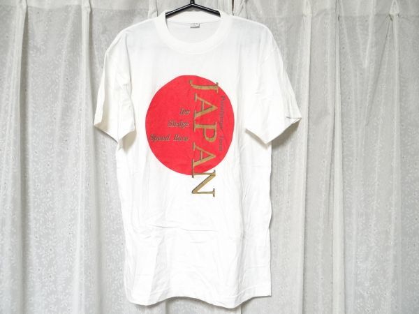 美品 90年代 ビンテージ JAPAN 日本代表 パラリンピックチーム ICE Sledge Speed Race アイススレッジスピードレース Tシャツ Mサイズ拍卖
