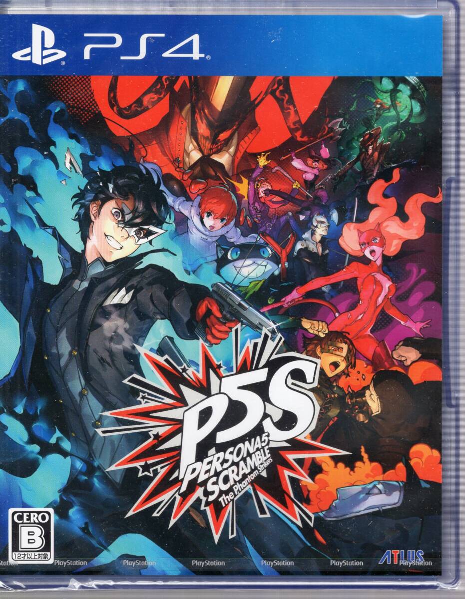 PS4※未開封品※◆ペルソナ5 スクランブル ザ ファントム ストライカーズ ~ アトラス ■送料無料■a/63.64拍卖