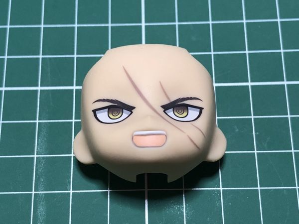 ねんどろいど パーツ 刀剣乱舞 同田貫正国 顔 表情 戦闘顔/叫び顔拍卖