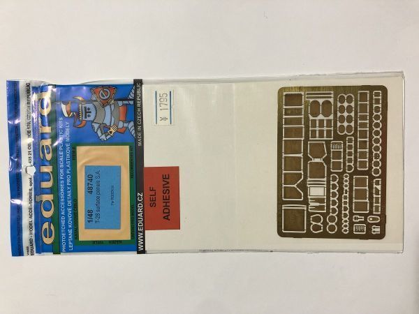 エデュアルド/eduard 1/48 48740 T-28 トロージャン surface panels S.A. エッチング PM01拍卖
