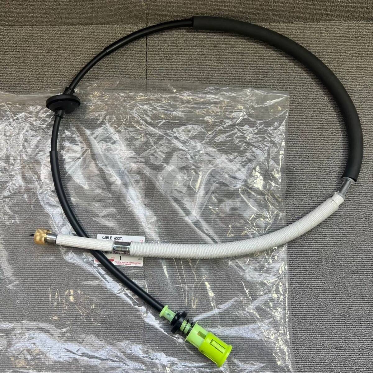 【未使用】トヨタ MA70 スープラ 純正 スピードメータードライブケーブル ケーブル ASSY NO.2 TOYOTA Speedometer drive cable ASSY No.2拍卖