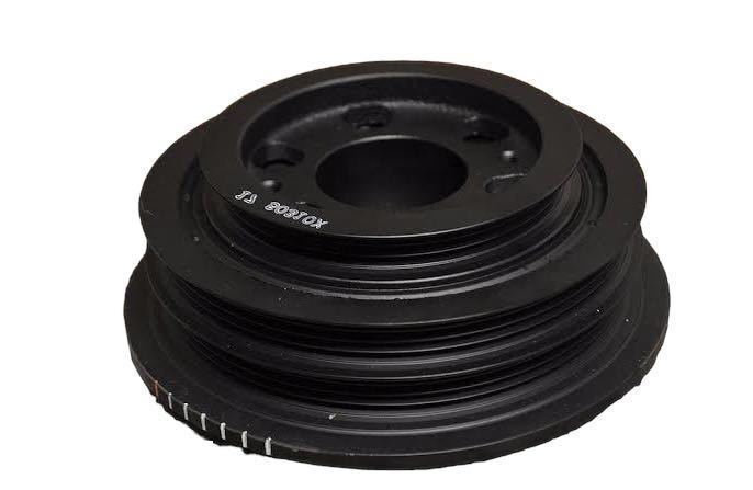 ☆未使用★ 日産 純正 RB25DE RB25DET クランクプーリー クランシャフトプーリー C34 C35 ローレル WC34 ステージア NISSAN Genuine拍卖