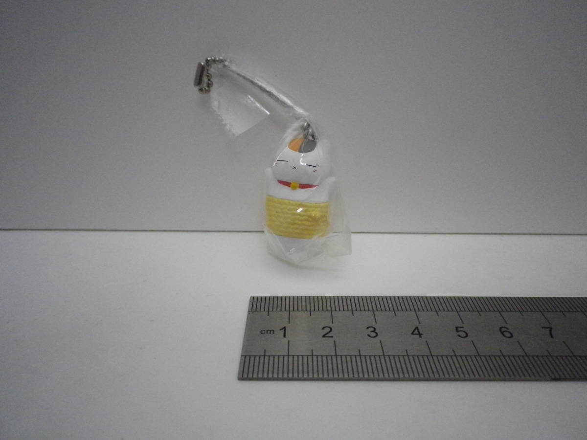ニャンコ先生 ぬくぬく腹巻はらまき(夏目友人帳)ストラップ ガチャガチャ品 タカラトミー 未開封 送料無料 おとうさんのおもちゃ箱 00174拍卖