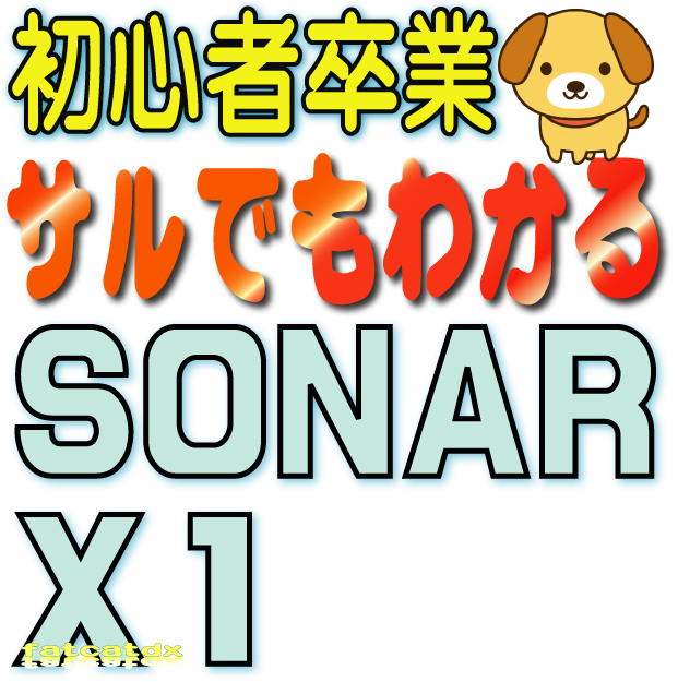 ♪♪ サルでもわかるSONAR X1 (検索:cakewalk 動画解説 講座)拍卖