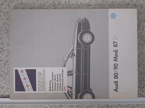 AUDI 80/90 MODEL 1987~ 7341.13.89拍卖