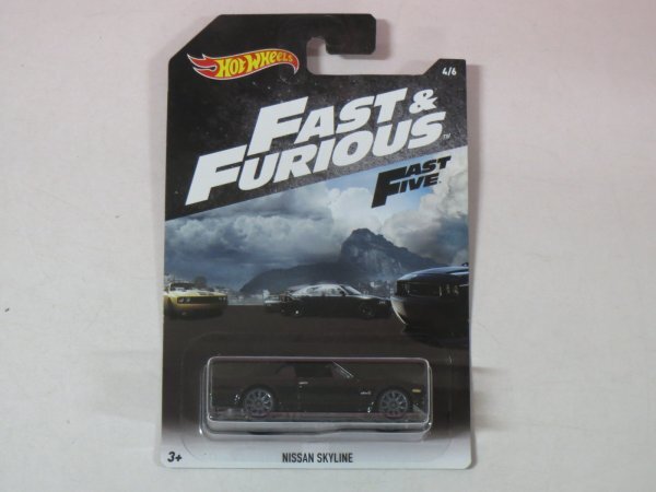 70826■ホットウィール FAST&FURIOUS ワイルドスピード NISSAN SKYLINE スカイライン拍卖