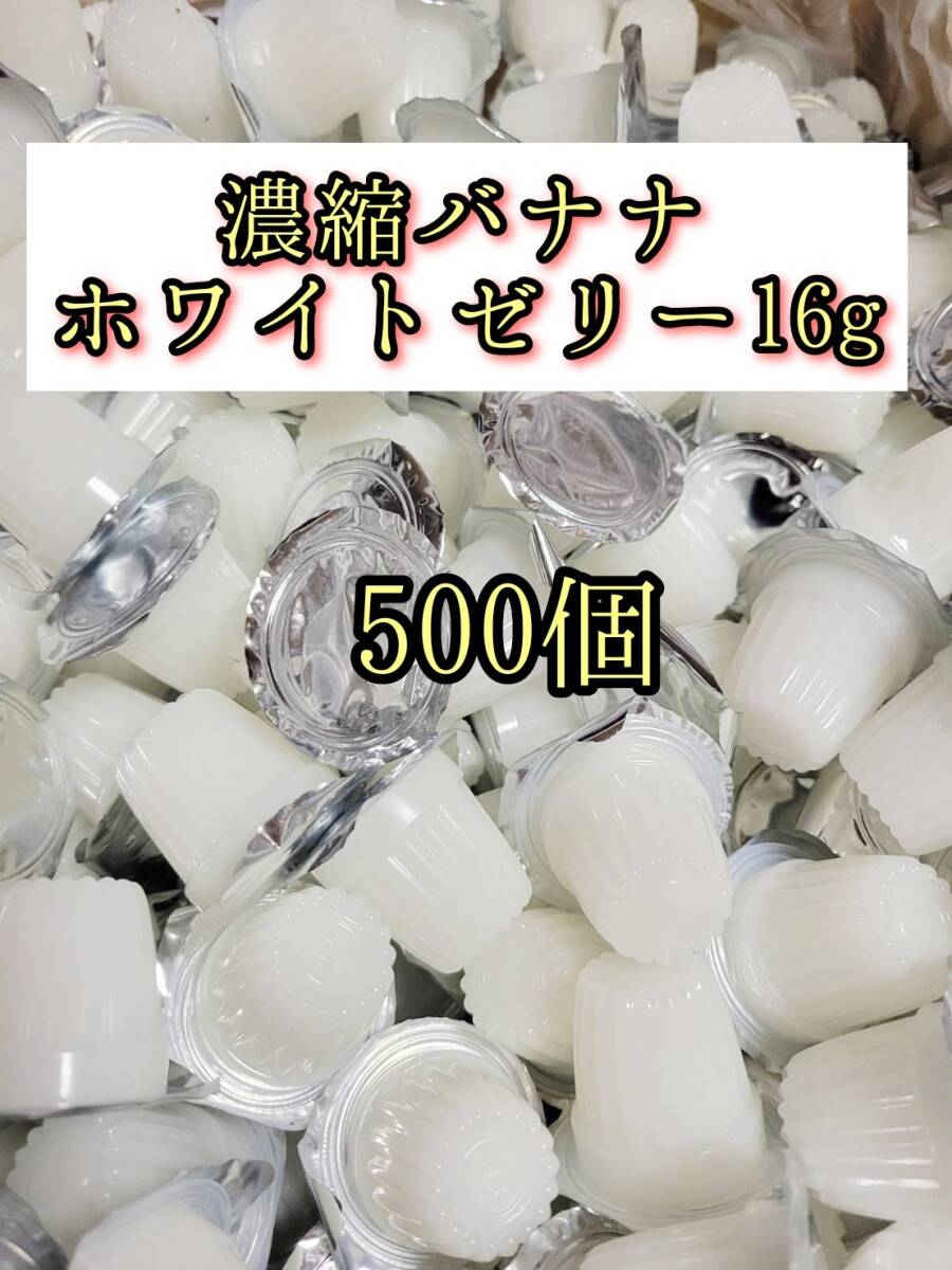高タンパク 濃縮バナナホワイトゼリー16g 500個 クワガタ カブトムシ クワカブ オオクワガタ プロゼリー ドルクスゼリー すこやかゼリー拍卖