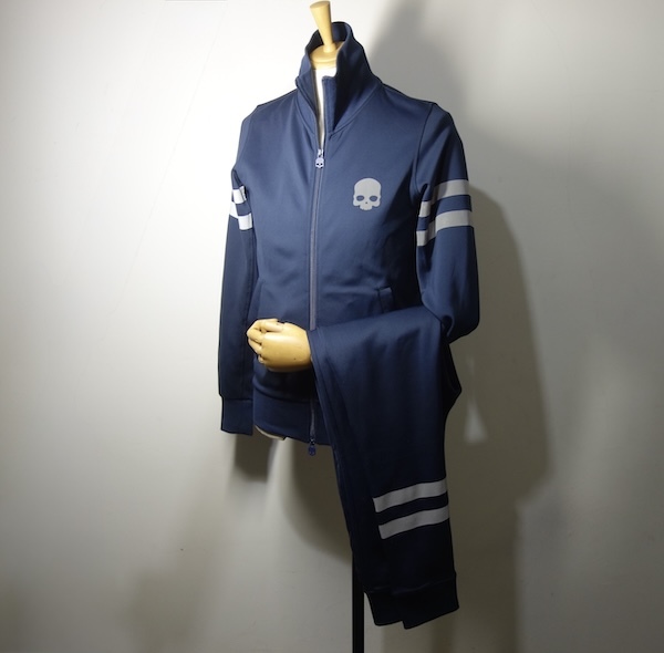 TK ハイドロゲン Hydrogen セットアップ ジャージ トラックジャケット パンツ ネイビー XS拍卖