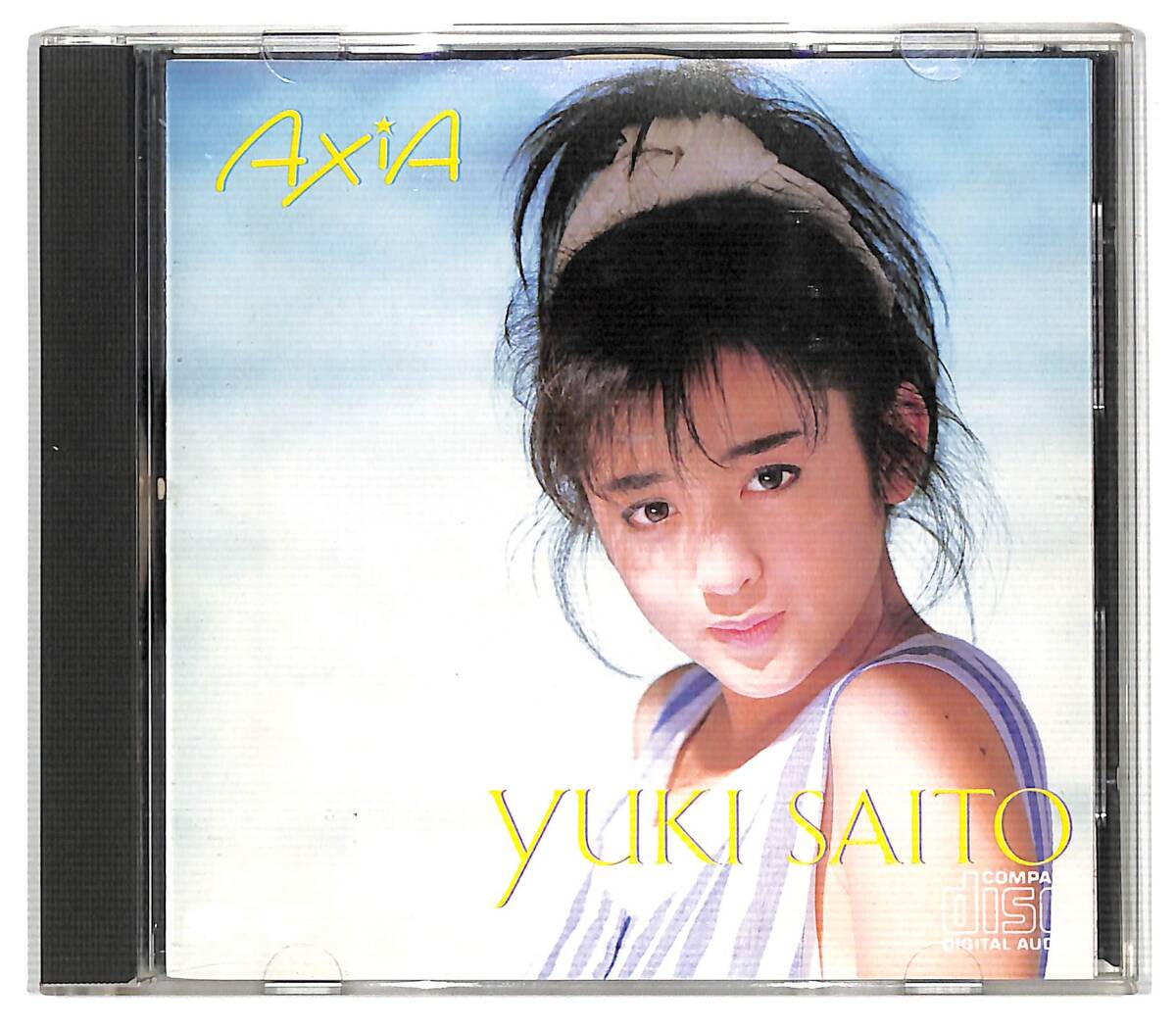 g1104/CD/旧規格盤/斉藤由貴/Axia/アクシア/D32A0096拍卖