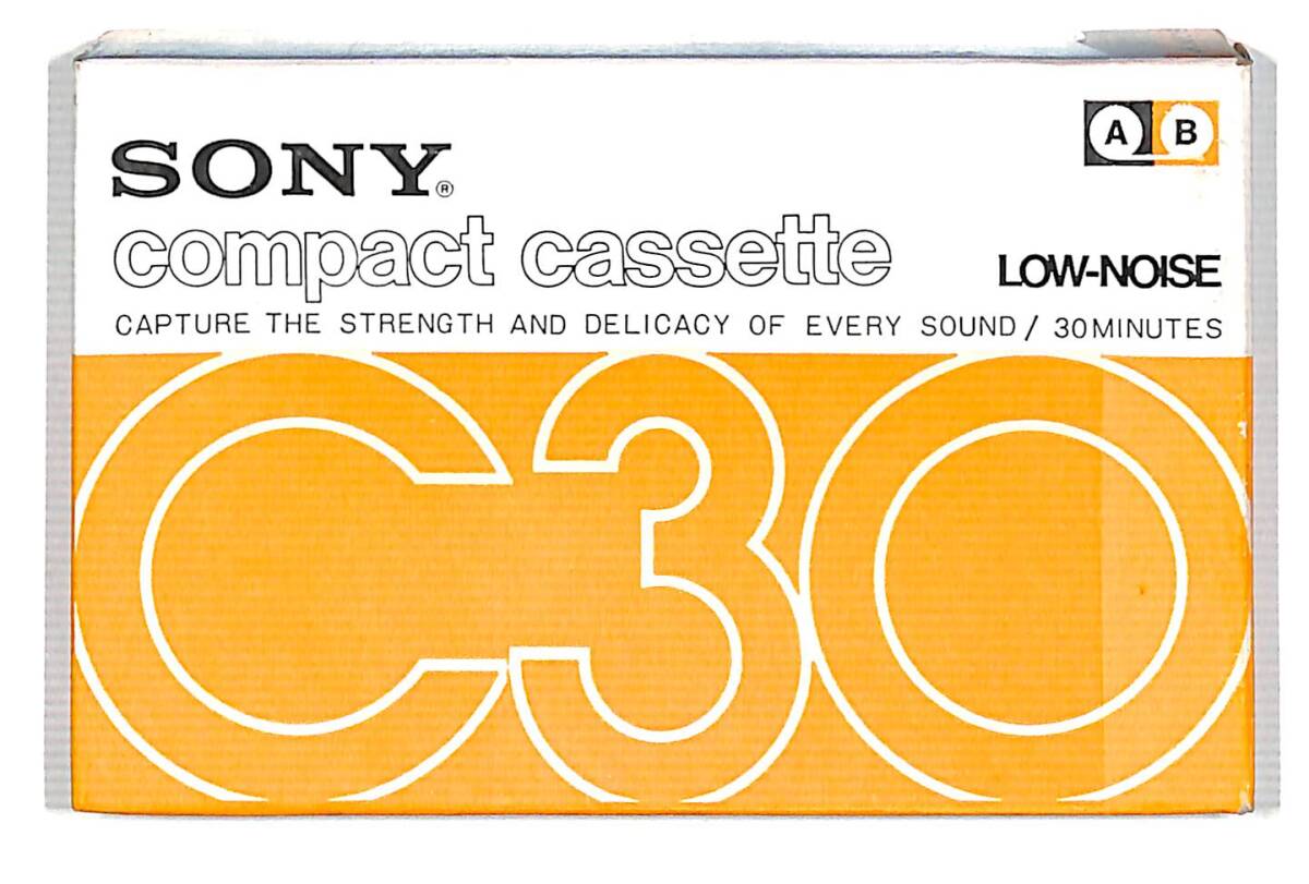 g0568/カセットテープ/SONY/LOW-NOISE/C30/Compact Cassette拍卖