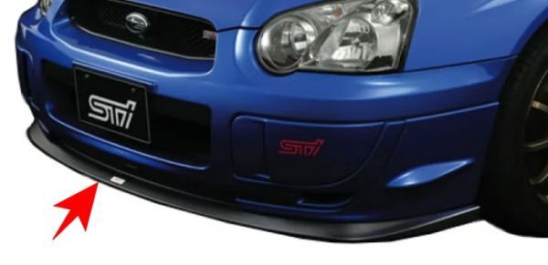 ★新品★ スバル純正 SUBARU インプレッサ STi GDB C型 D型 E型 フロントアンダースカート リップ スポイラー WRX拍卖