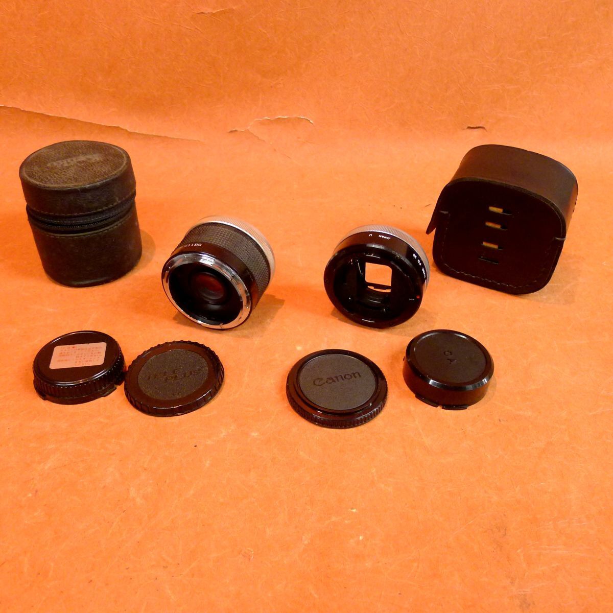 c◆020 Kenko 2× CFE TELEPLUS MC7 Canon用 CANON EXTENSION TUBE FD 25/60拍卖