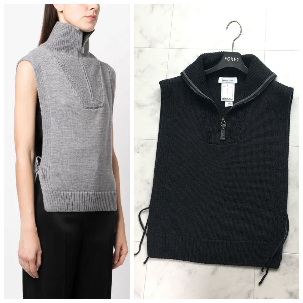 新作美品 FABIANA FILIPPI ファビアナ モニーレ ニット トップス 送料無料 クリーニング済拍卖