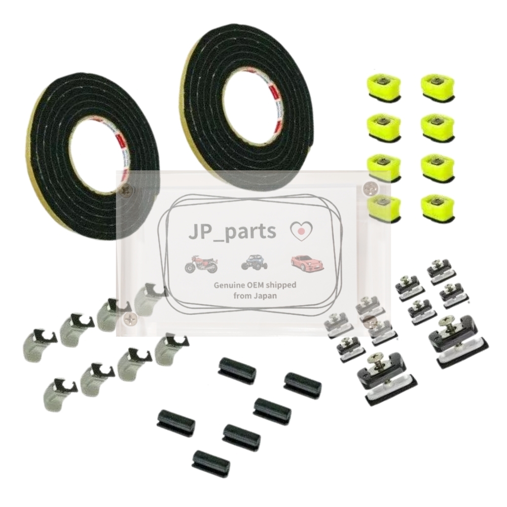 トヨタ カローラ CP AE86 3ドア リアクォーターガラス クリップ&スペーサー&ストリップ 純正拍卖