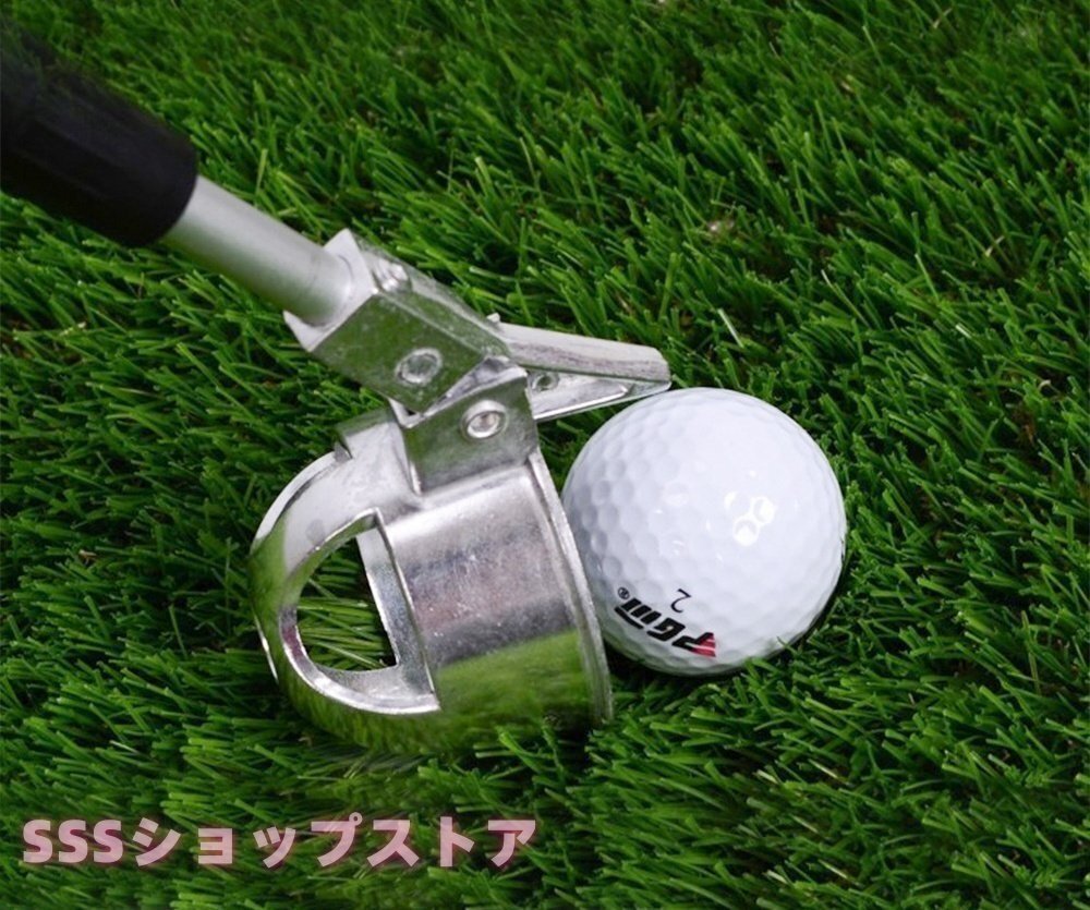 伸縮式 ゴルフボールピッカー 3段 練習場用具 練習場 素人 練習道具 アマチュア 初心者 アウトドア スポーツ拍卖