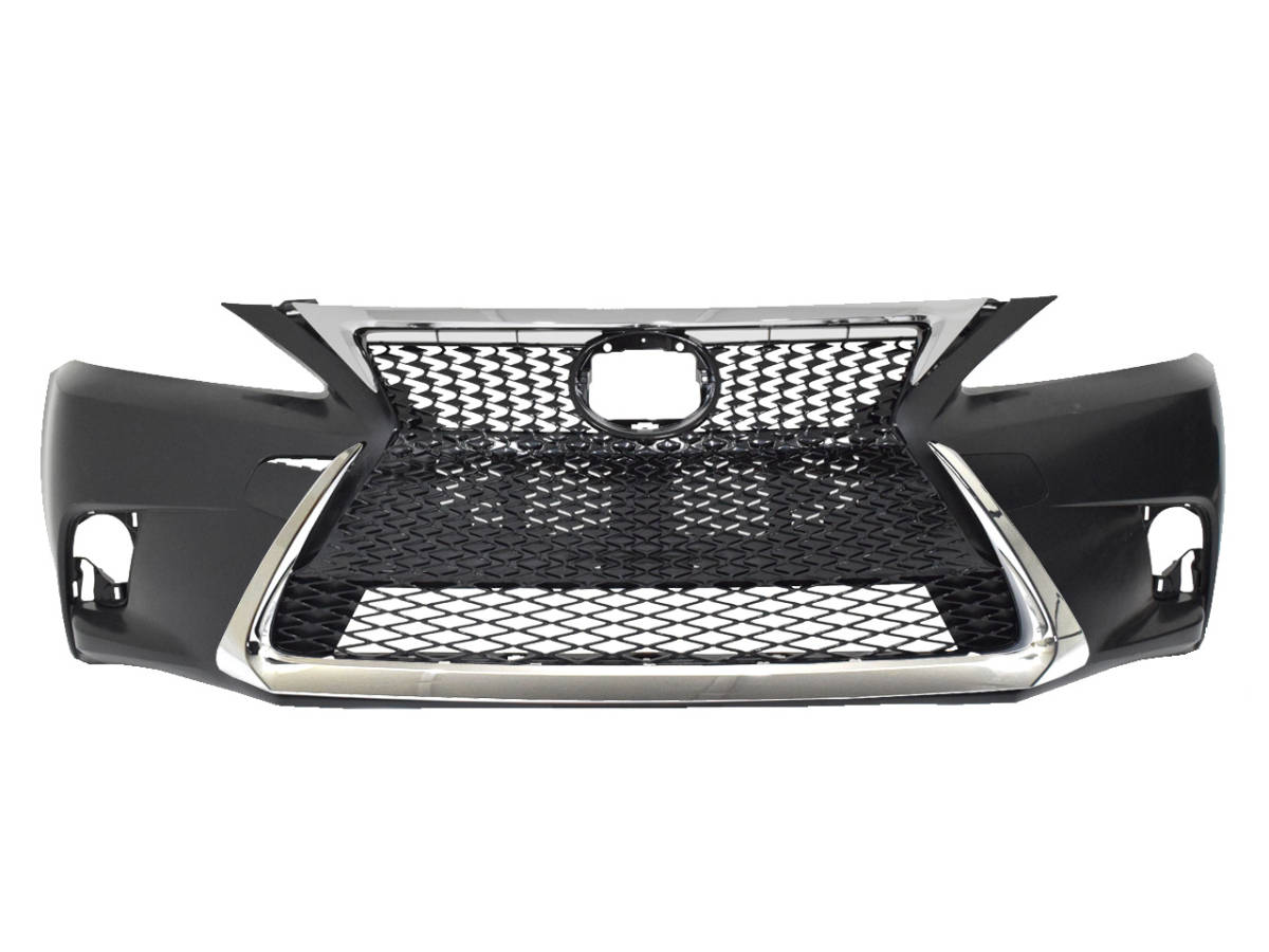 明日着 CT200h フロント バンパー スピンドル グリル 上下メッキフィン フォグランプ 後期Fスポーツtype レクサス LEXUS CT 10系 外装 部品拍卖