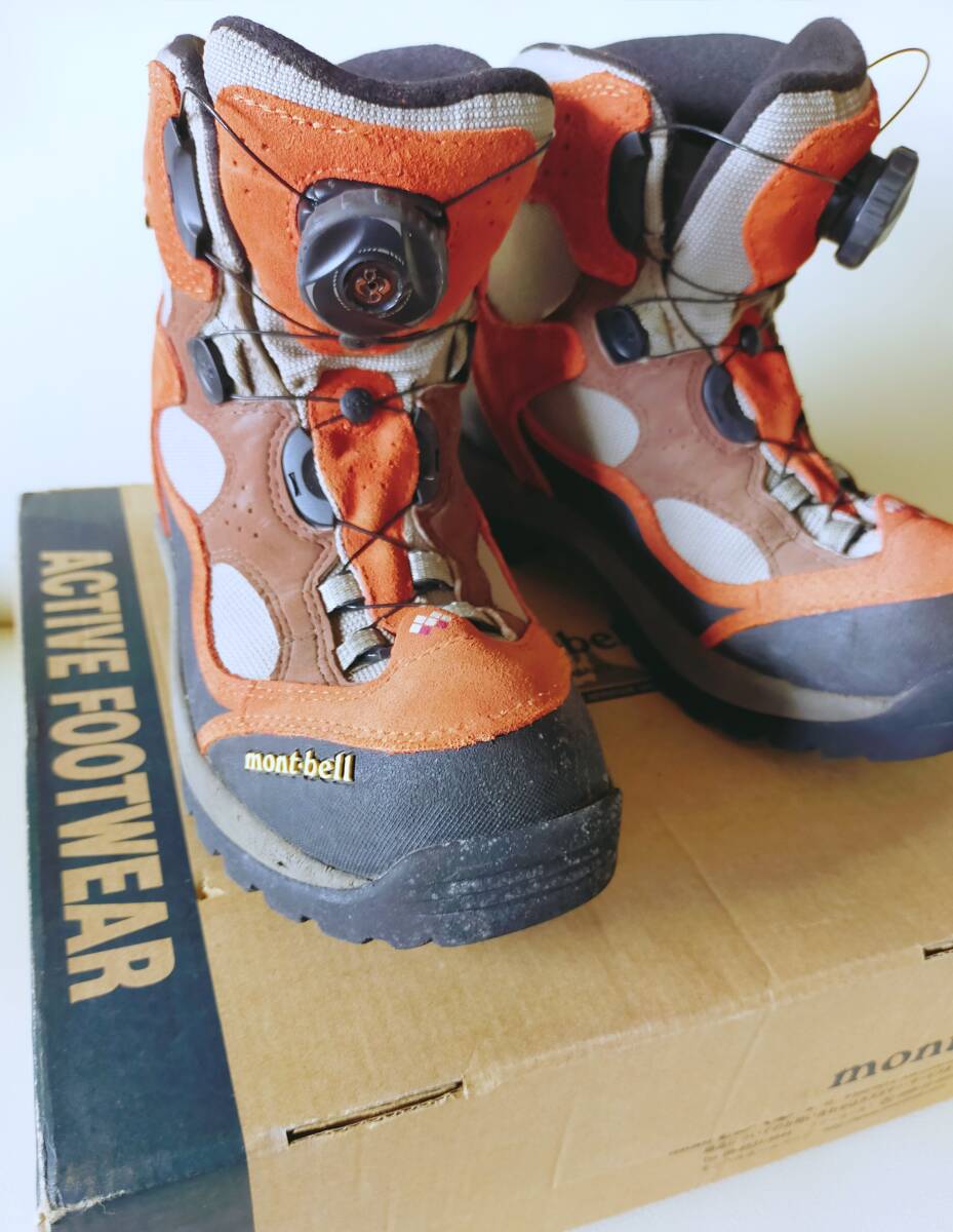 mont-bell モンベル テナヤブーツ 23拍卖