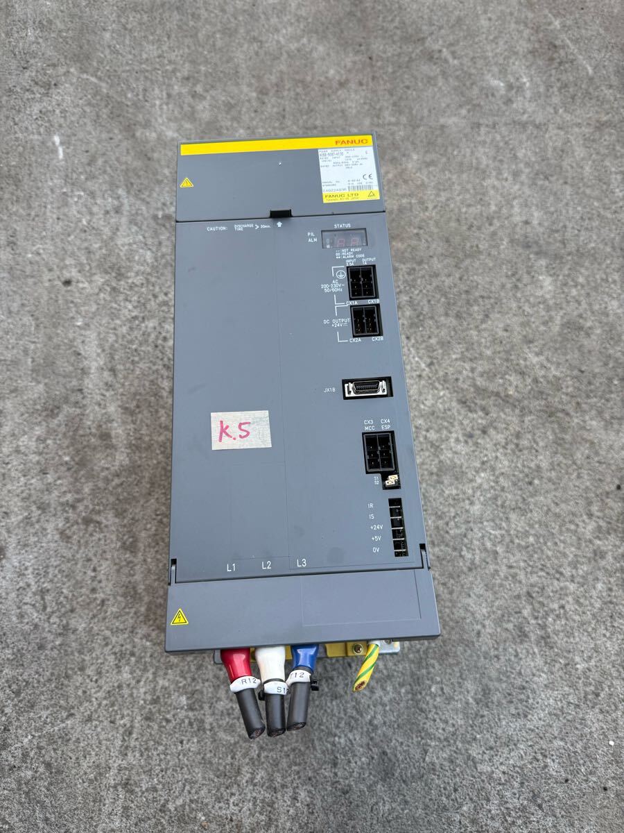 K5 FANUC ファナック  POWER SUPPLY A06B-6087-H130 35KW拍卖