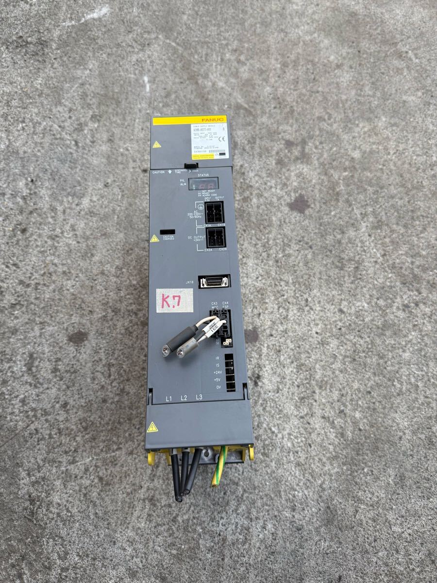 K7 FANUC ファナック POWER SUPPLY A06B-6077-H111 13.2KW拍卖