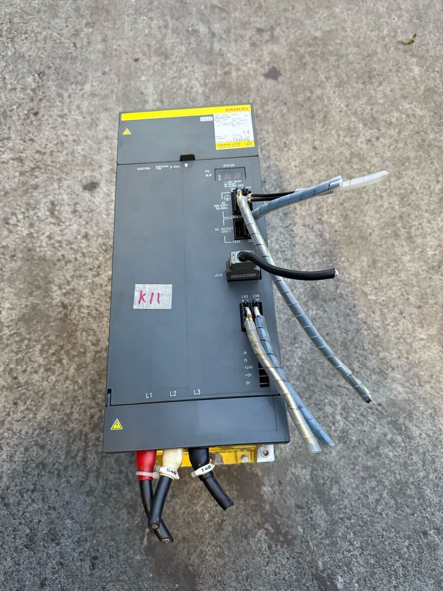 K11 FANUCファナック POWER SUPPLY A06B-6087-H130 35KW拍卖
