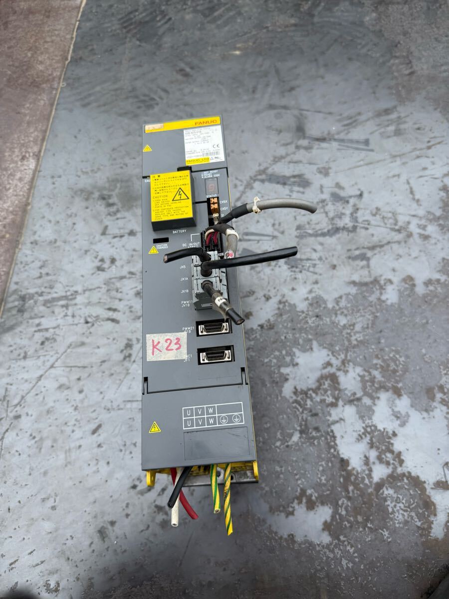 K23 FANUC ファナック  SERVO AMPLIFIER A06B-6079-H106 9.1Kw拍卖