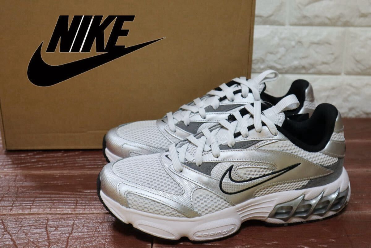 新品 定価15730円 24.5㎝ NIKE ナイキ ウィメンズ ズーム エア ファイヤー W ZOOM AIR FIRE スニーカー シルバー DR7852-001拍卖
