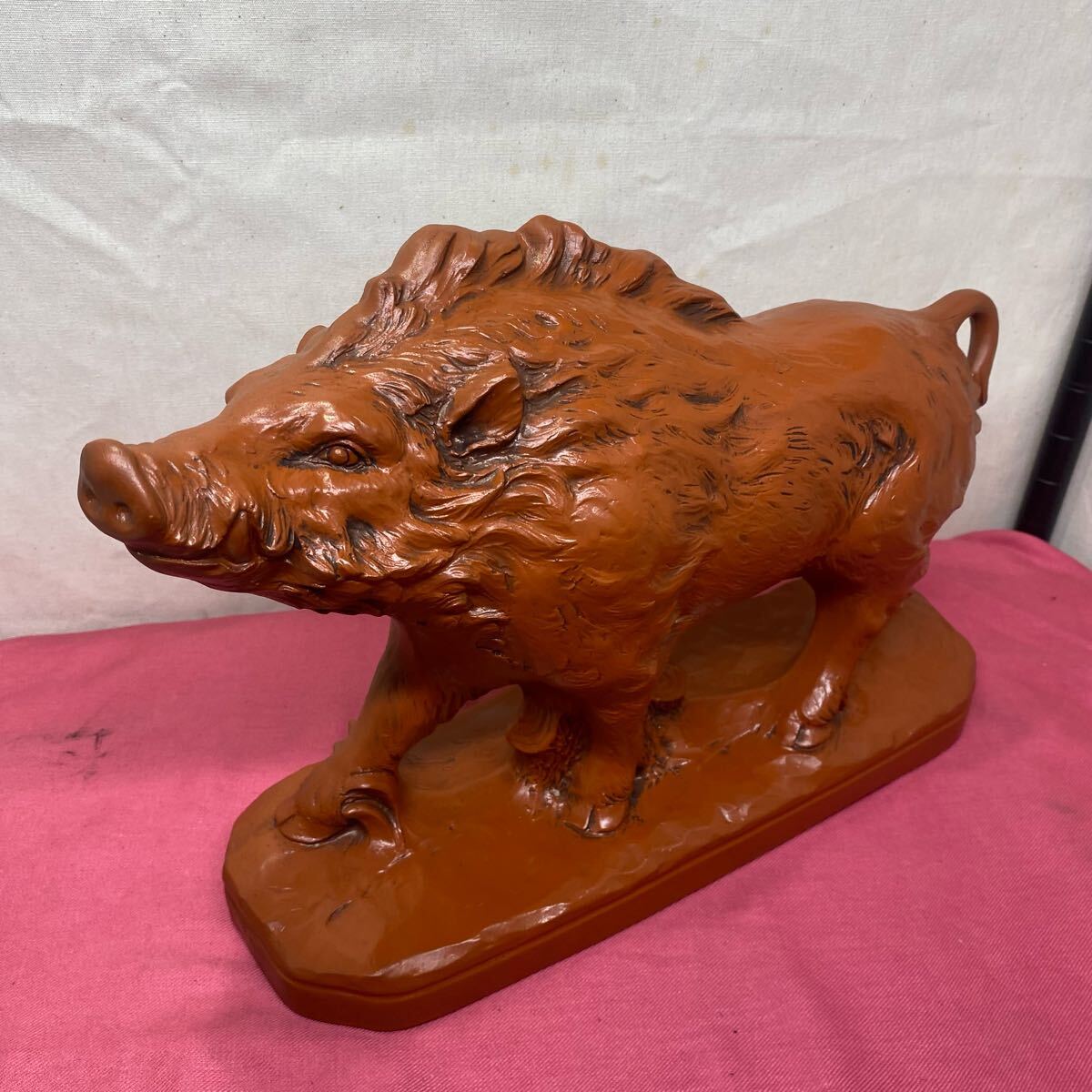 干支置物 猪 いのしし イノシシ インテリア オブジェ 置物 とーわひ070110拍卖